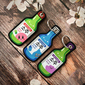 Soju keychain