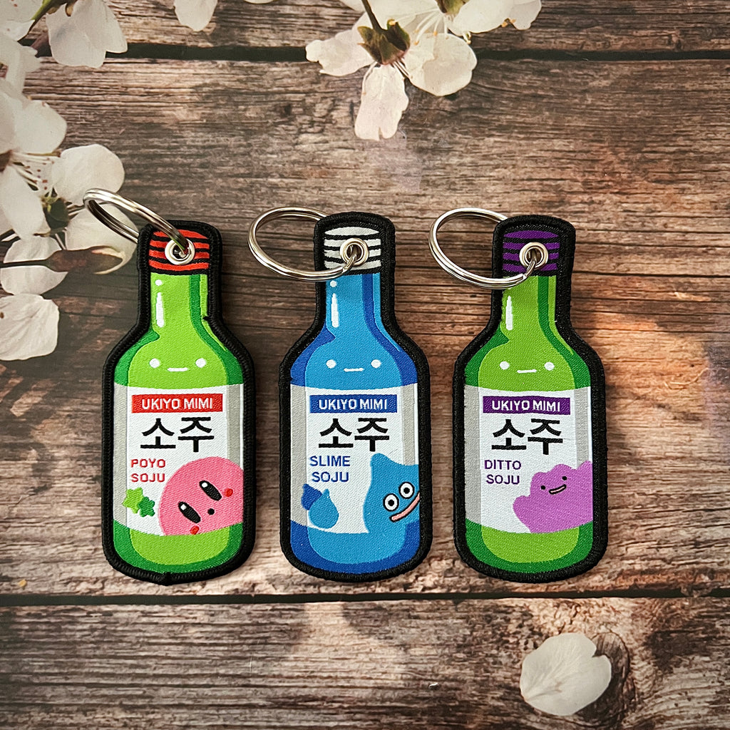 Soju keychain