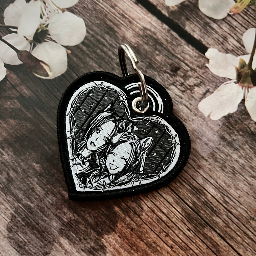 Nana heart keychain