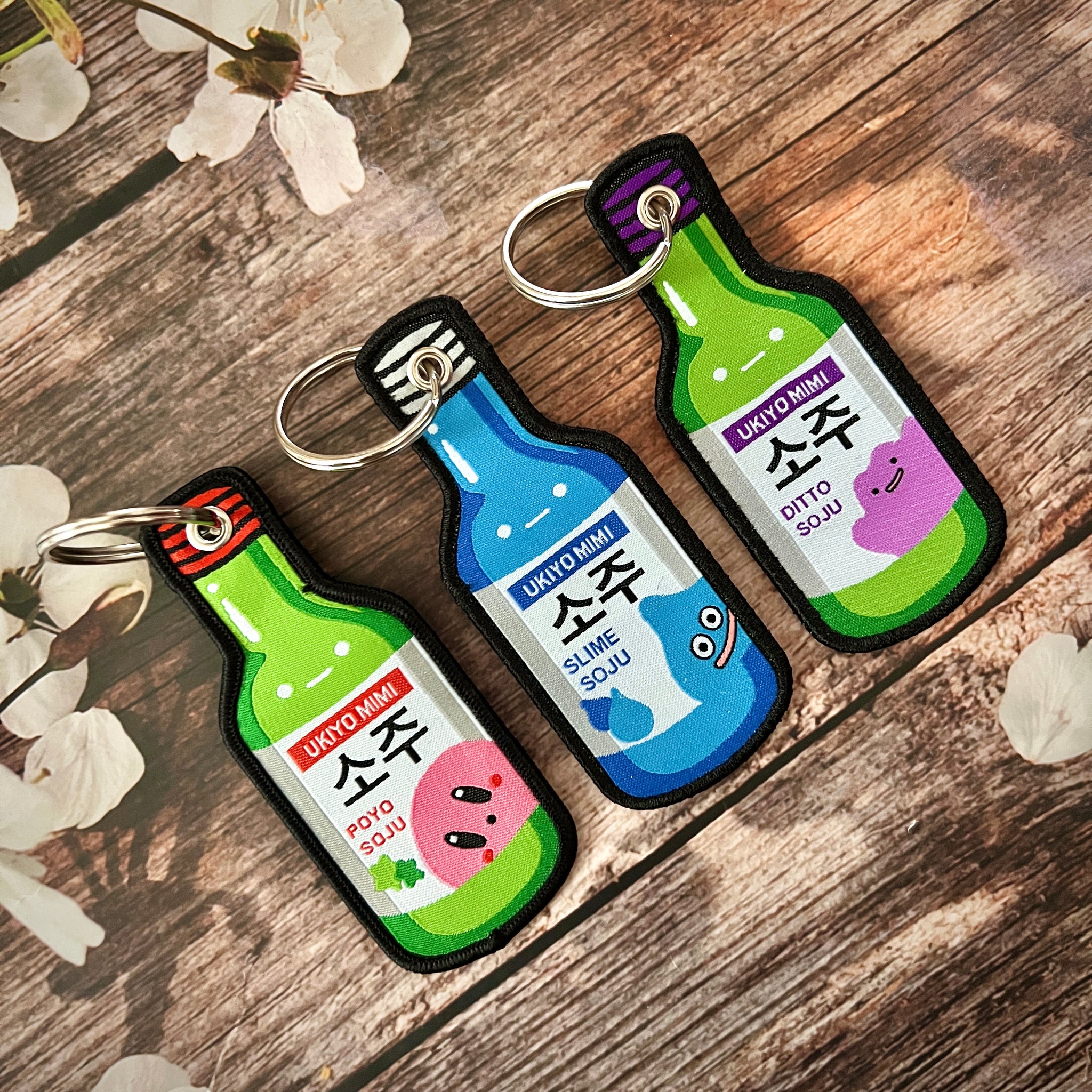 Soju keychain