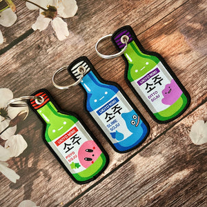 Soju keychain