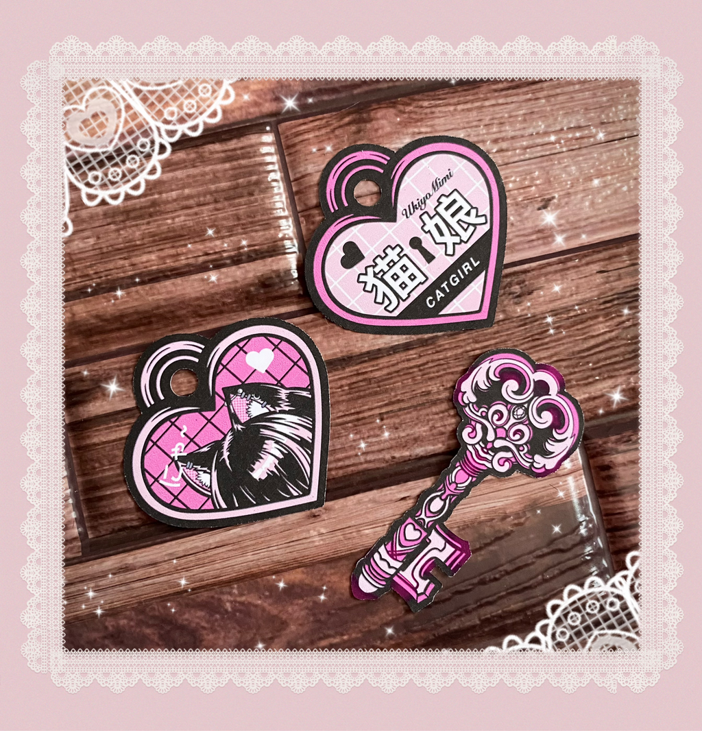 “Catgirl” Sticker Pack